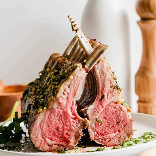 Nila Special Rack of Lamb (Chettinad Special with Bread)